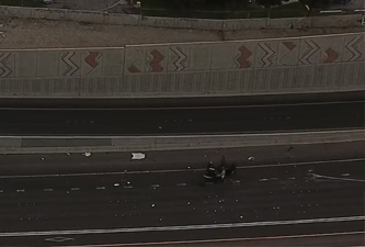 Las Vegas Metropolitan Police officer arrested after suspected DUI crash on US 95